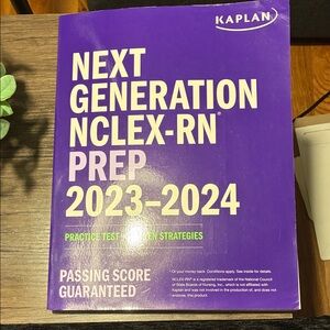 Kaplan Purple NCLEX-RN Prep Guide 2023-2024